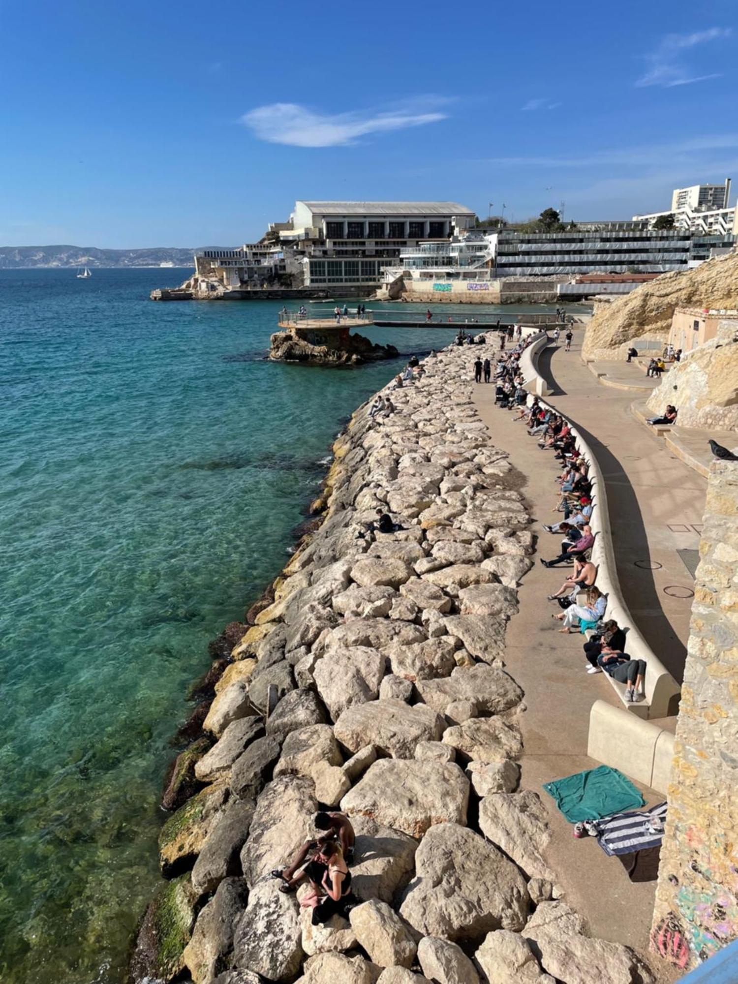 Vue Mer Le Panoramique Vieux-Port De Μασσαλία Εξωτερικό φωτογραφία