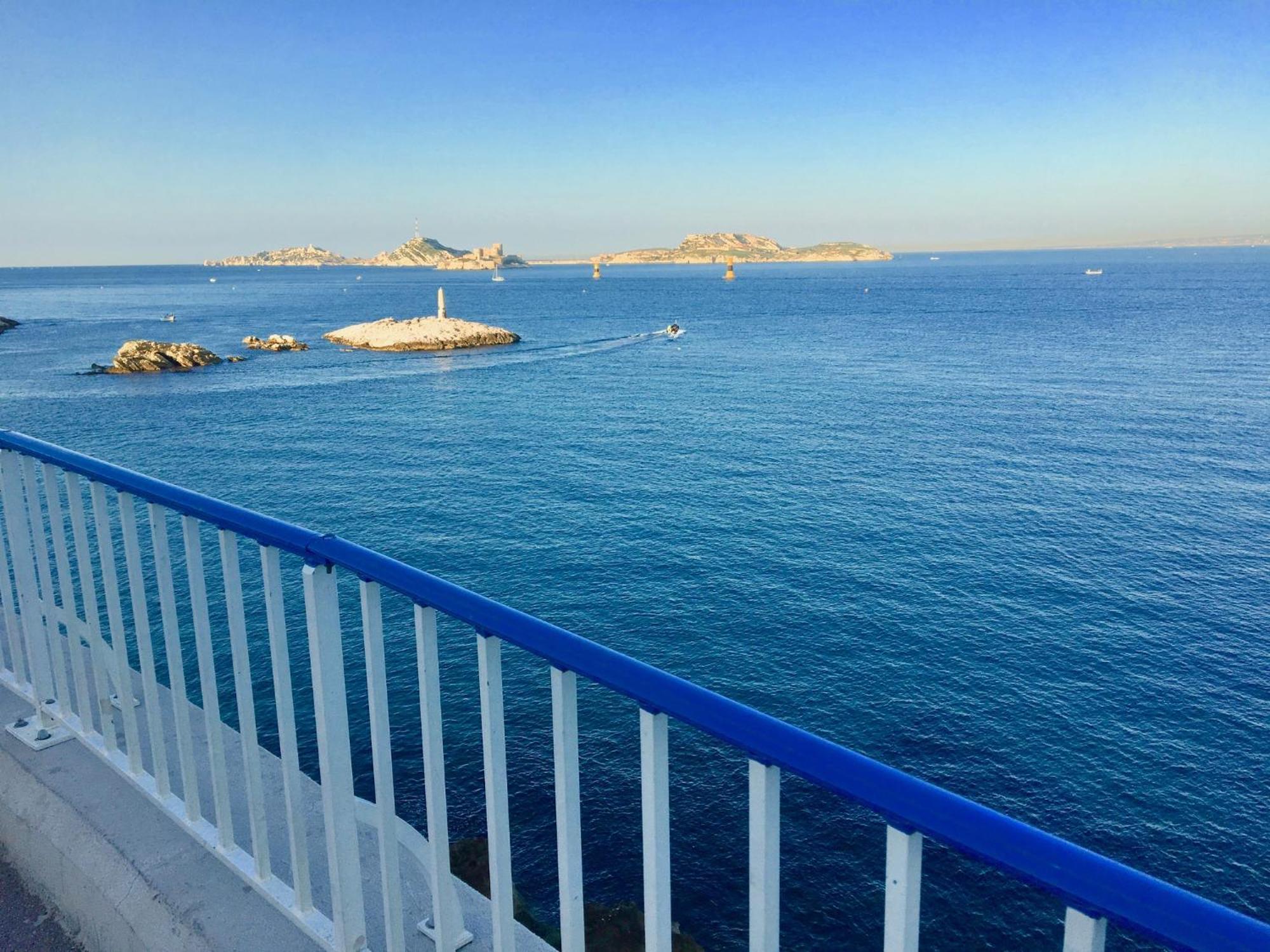 Vue Mer Le Panoramique Vieux-Port De Μασσαλία Εξωτερικό φωτογραφία