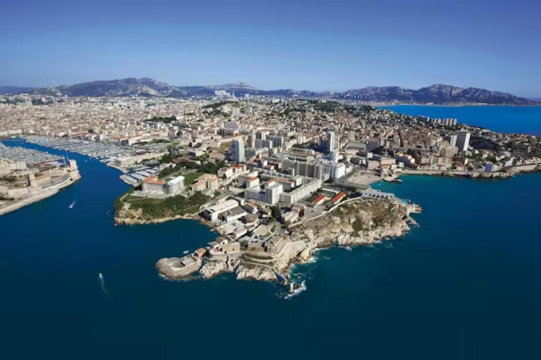 Vue Mer Le Panoramique Vieux-Port De Μασσαλία Εξωτερικό φωτογραφία