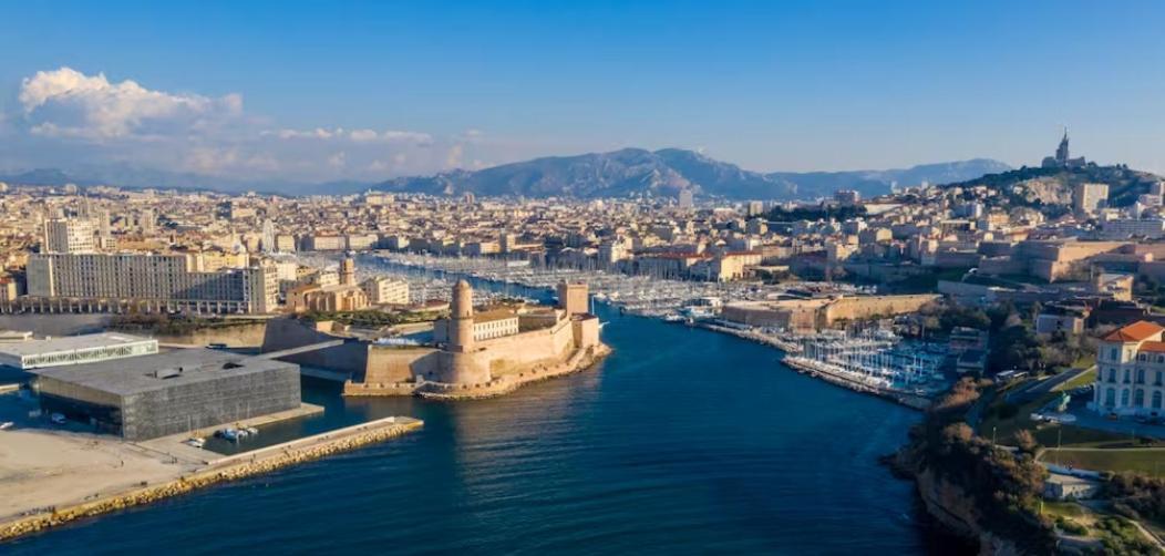 Vue Mer Le Panoramique Vieux-Port De Μασσαλία Εξωτερικό φωτογραφία
