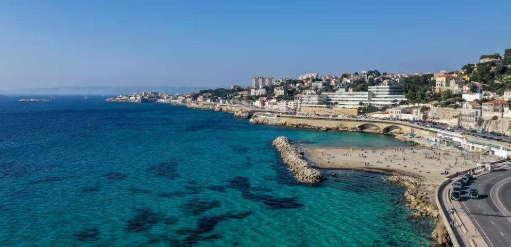 Vue Mer Le Panoramique Vieux-Port De Μασσαλία Εξωτερικό φωτογραφία